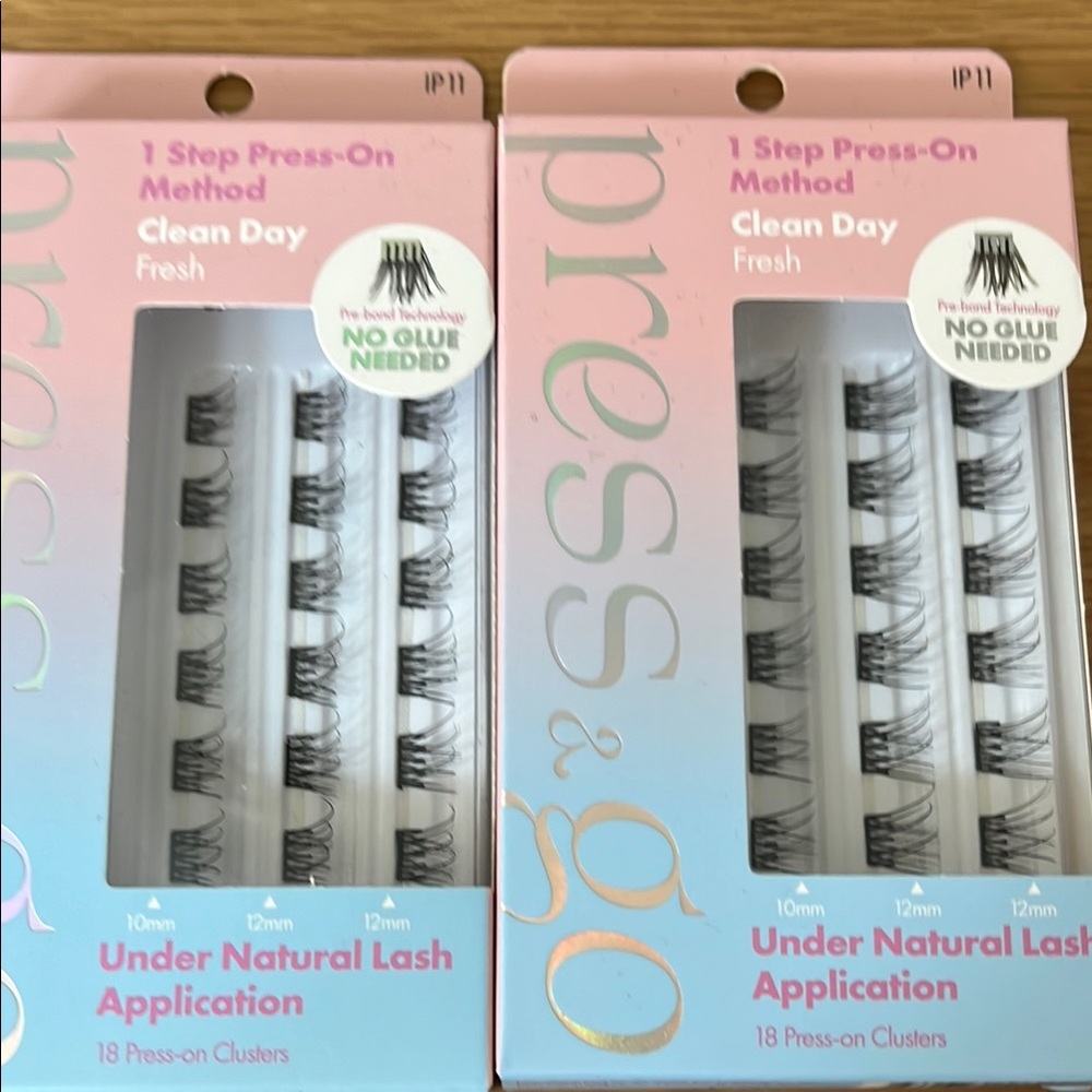 Kiss Press & Go Lashes - Clean Day